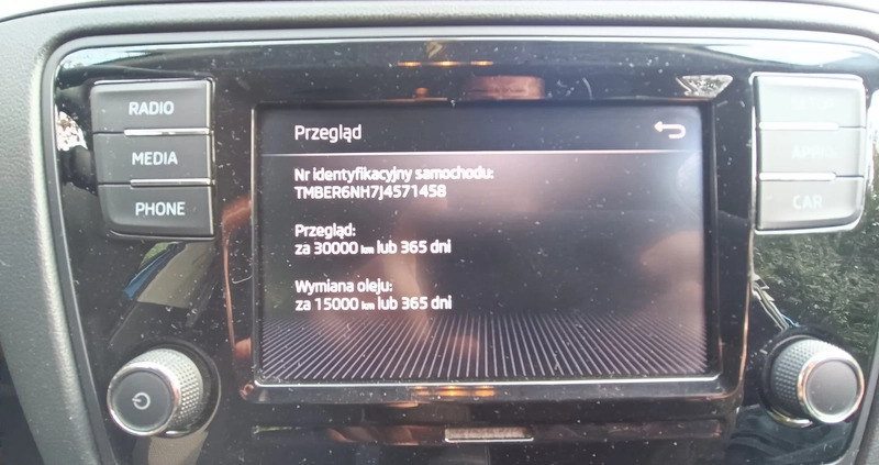 Skoda RAPID cena 40900 przebieg: 129490, rok produkcji 2018 z Wrocław małe 466